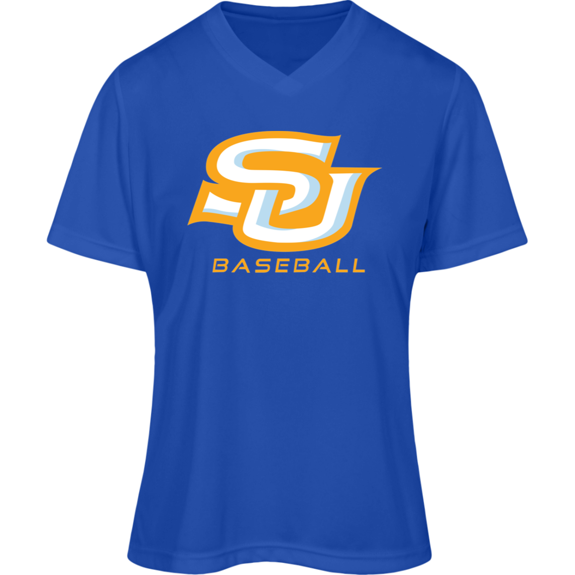 SU Baseball Gold TT11W Team 365 Womens Zone Tee