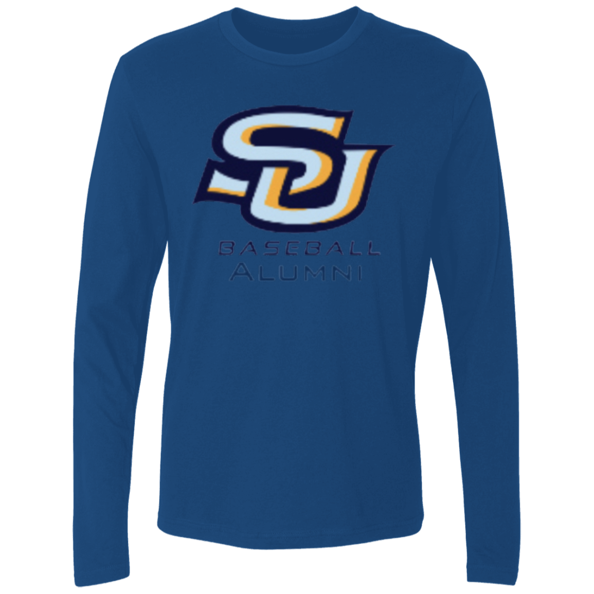 SU Baseball Alumni Gold NL3601 Men's Premium LS