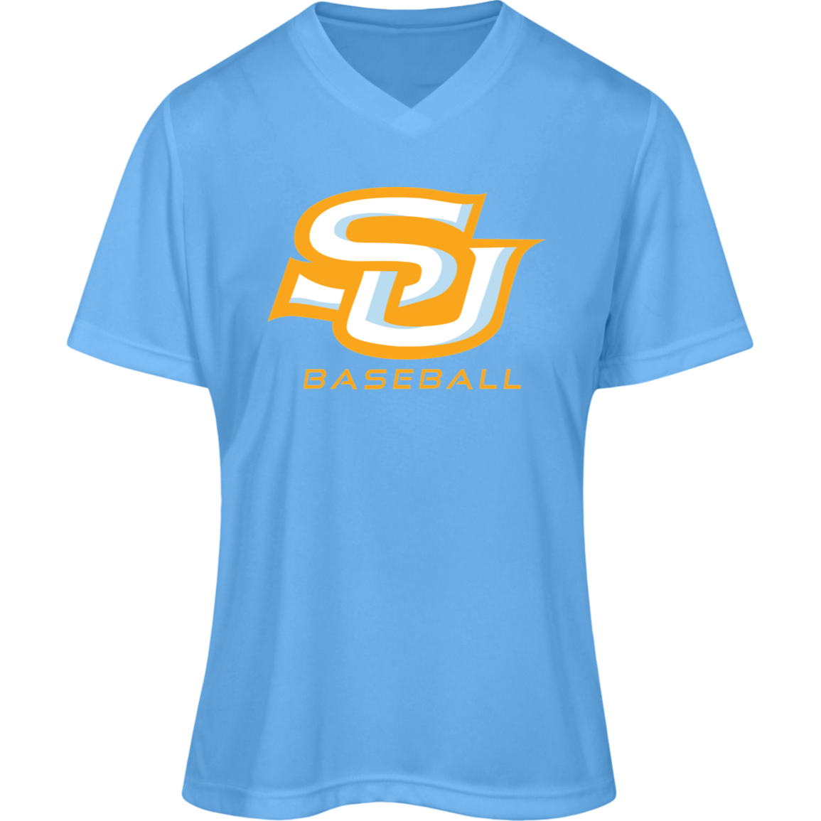 SU Baseball Gold TT11W Team 365 Womens Zone Tee