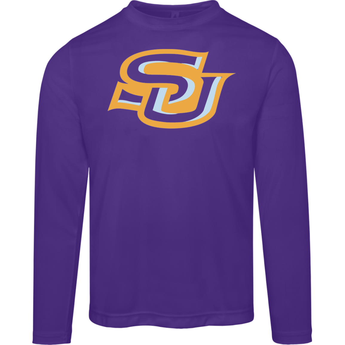 SU logo TT11L Team 365 Mens Zone Long Sleeve Tee