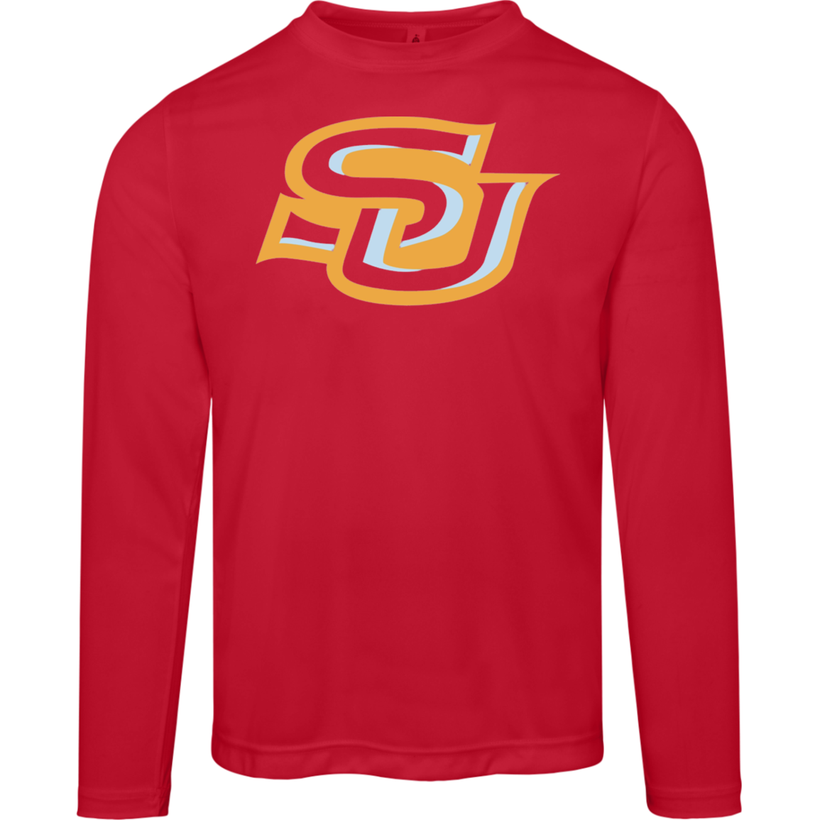 SU logo TT11L Team 365 Mens Zone Long Sleeve Tee