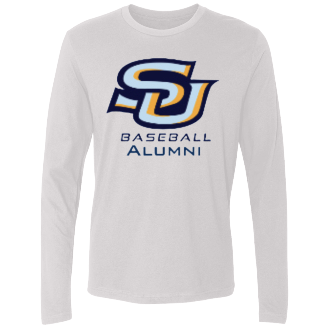 SU Baseball Alumni Gold NL3601 Men's Premium LS
