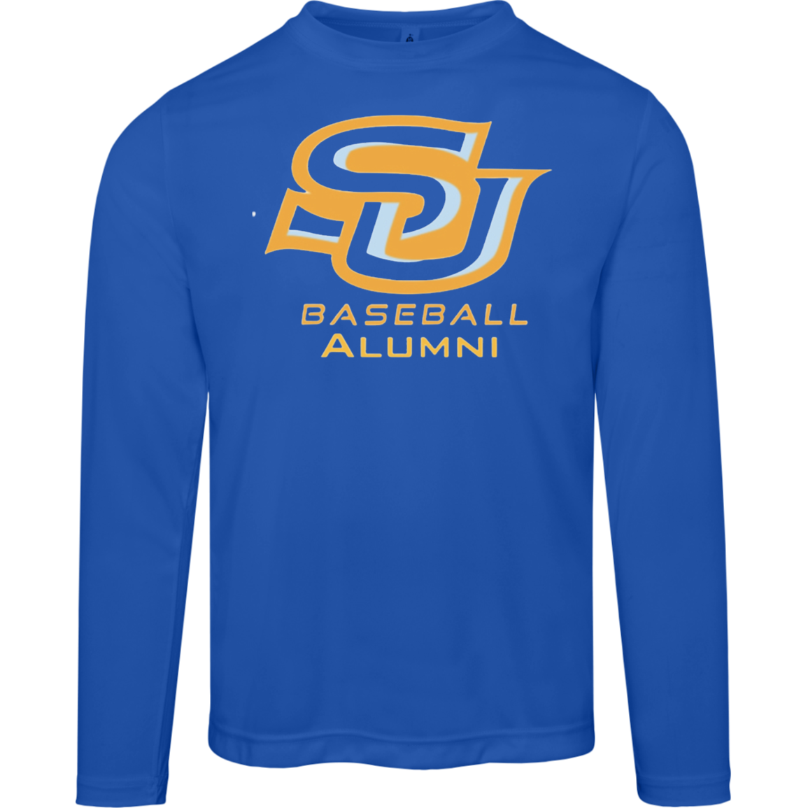 SU Baseball Alumni Gold TT11L Team 365 Mens Zone Long Sleeve Tee