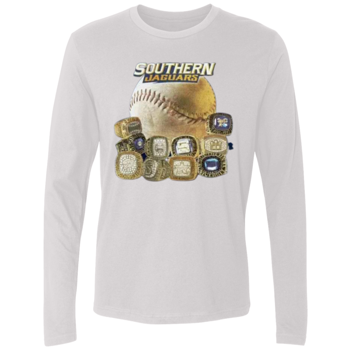 SU Jaguar Baseball Rings NL3601 Men's Premium LS
