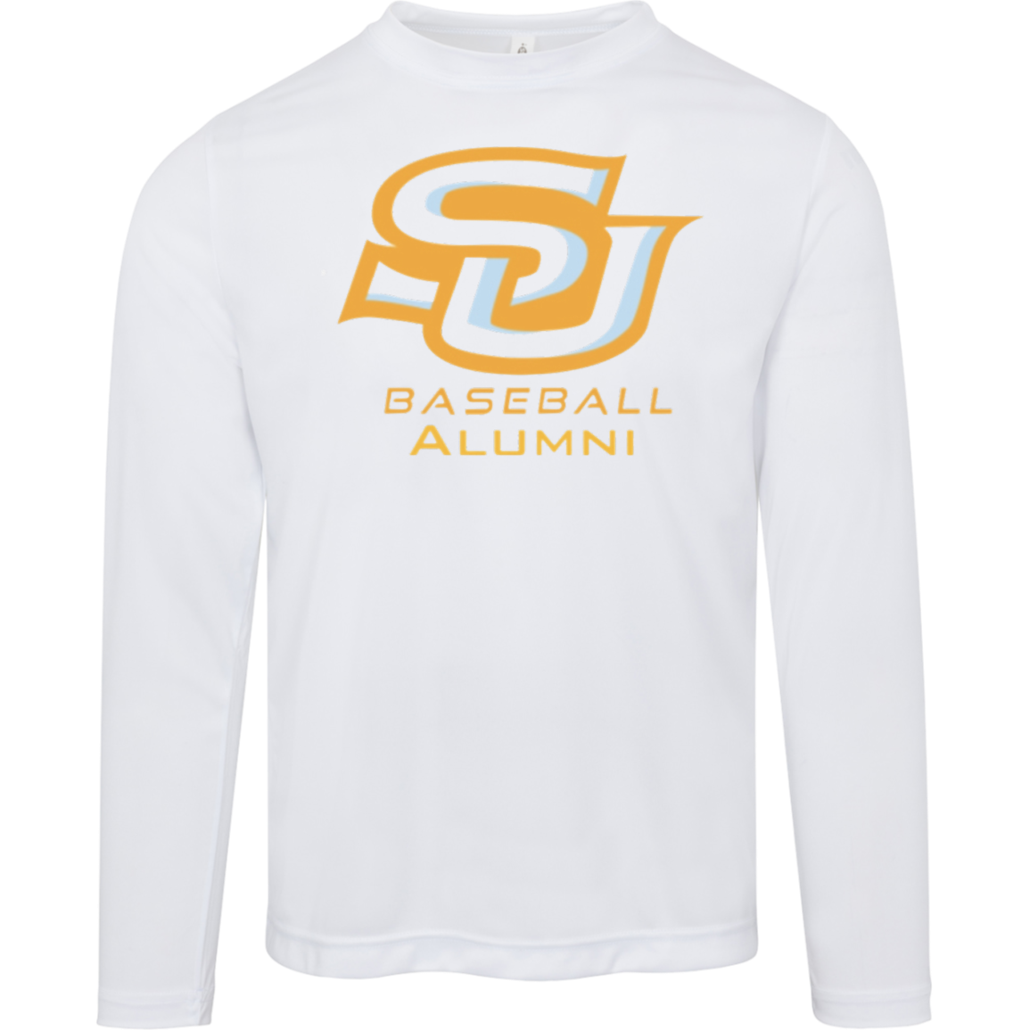 SU Baseball Alumni Gold TT11L Team 365 Mens Zone Long Sleeve Tee