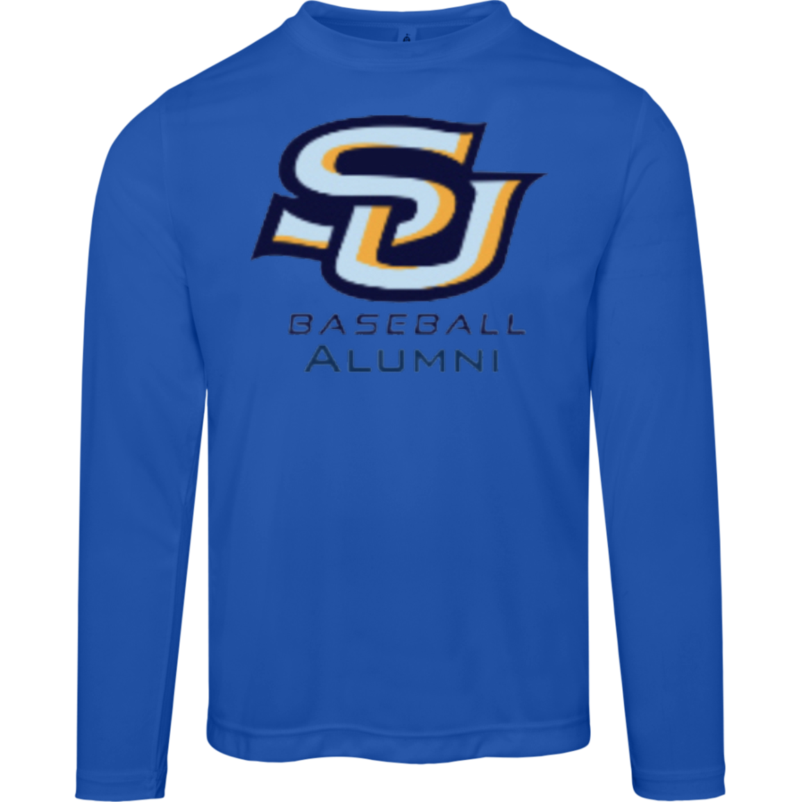 SU Baseball Alumni Navy TT11L Team 365 Mens Zone Long Sleeve Tee