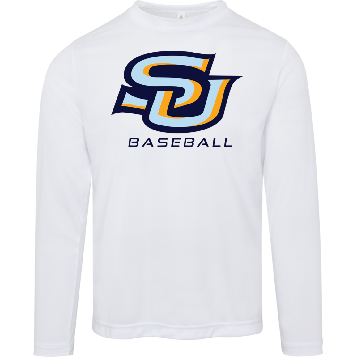SU Baseball Navy TT11L Team 365 Mens Zone Long Sleeve Tee