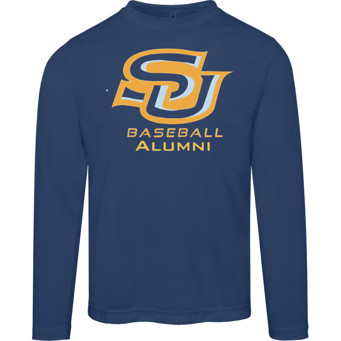 SU Baseball Alumni Gold TT11L Team 365 Mens Zone Long Sleeve Tee