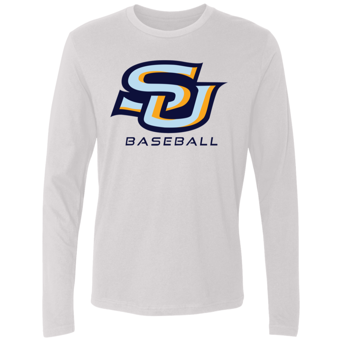SU Baseball Navy NL3601 Men's Premium LS