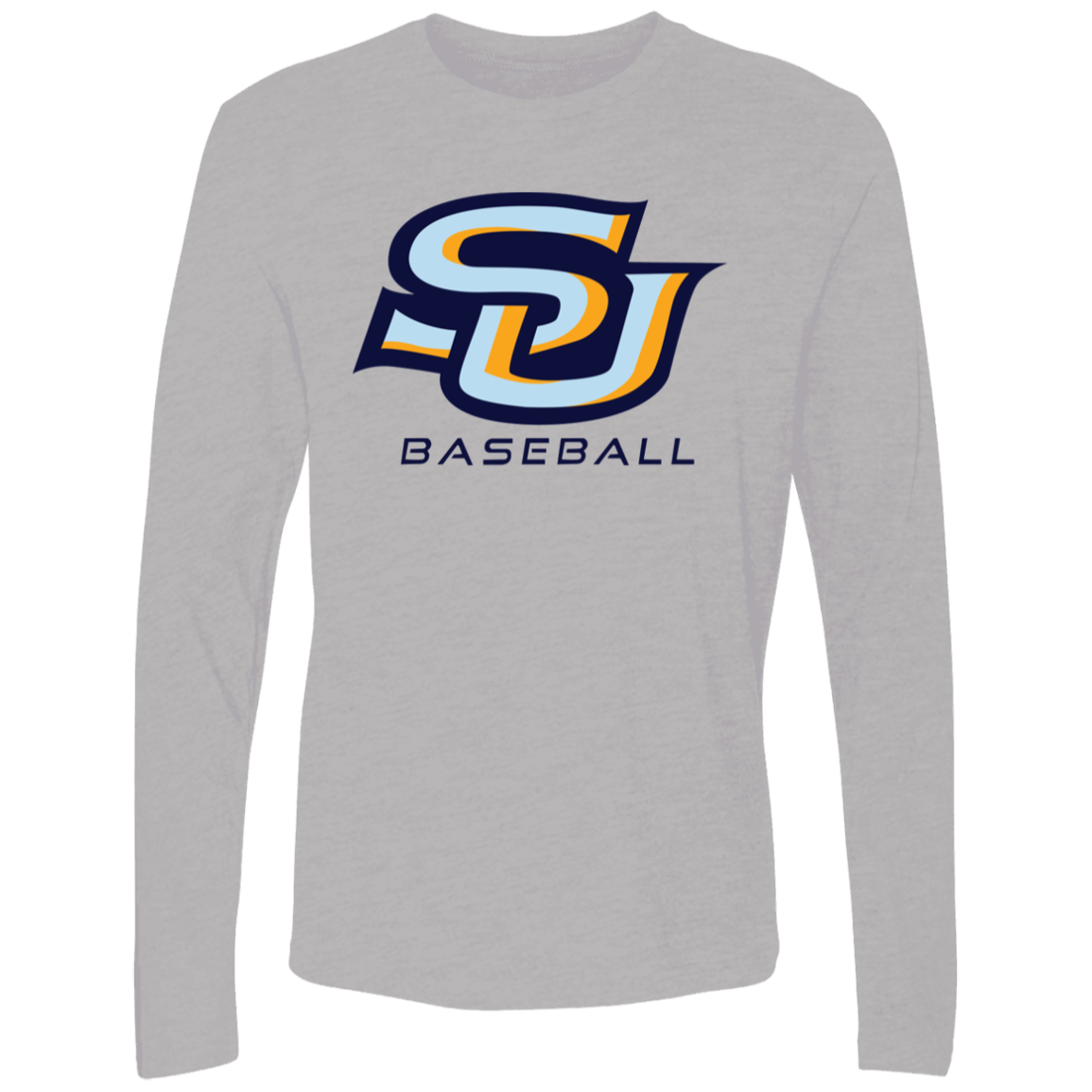 SU Baseball Navy NL3601 Men's Premium LS