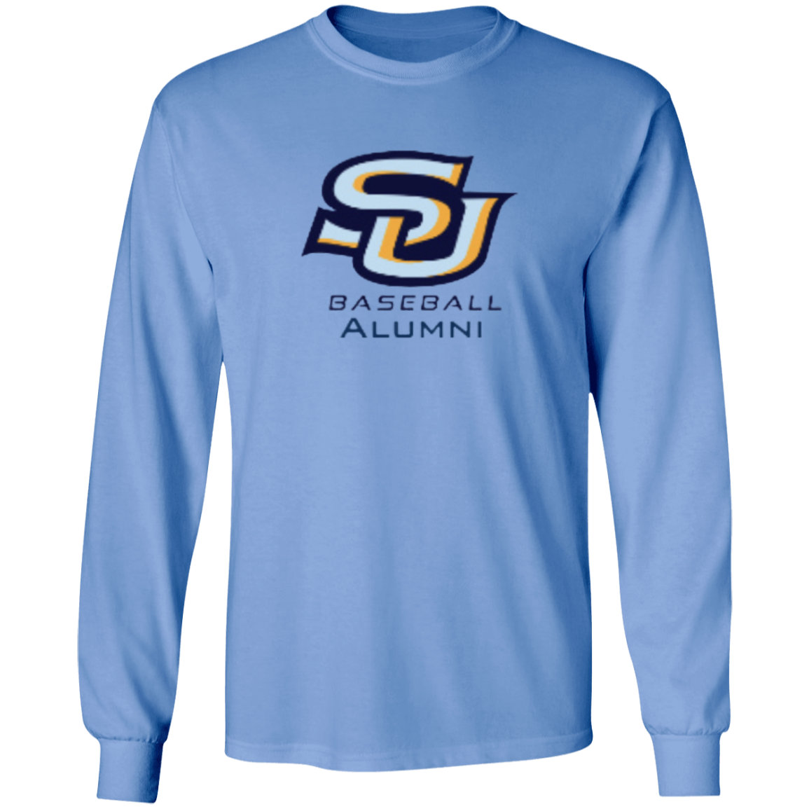 SU BB Alum Navy G240 LS Ultra Cotton T-Shirt