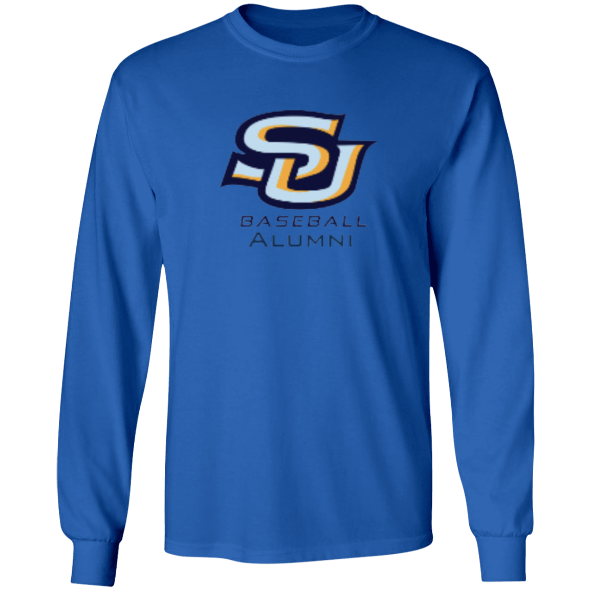 SU BB Alum Navy G240 LS Ultra Cotton T-Shirt