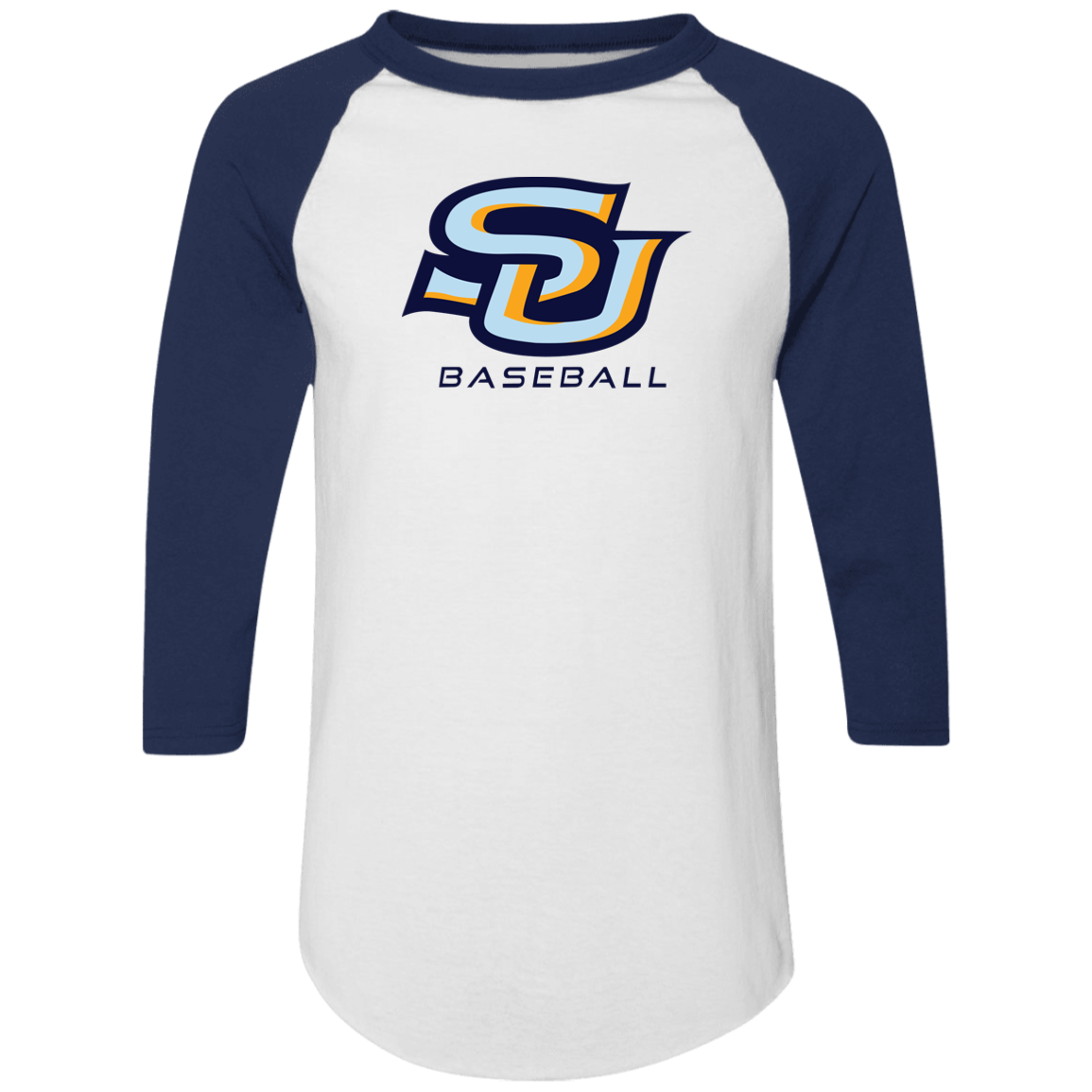 SU Baseball 4420 Colorblock Raglan Jersey