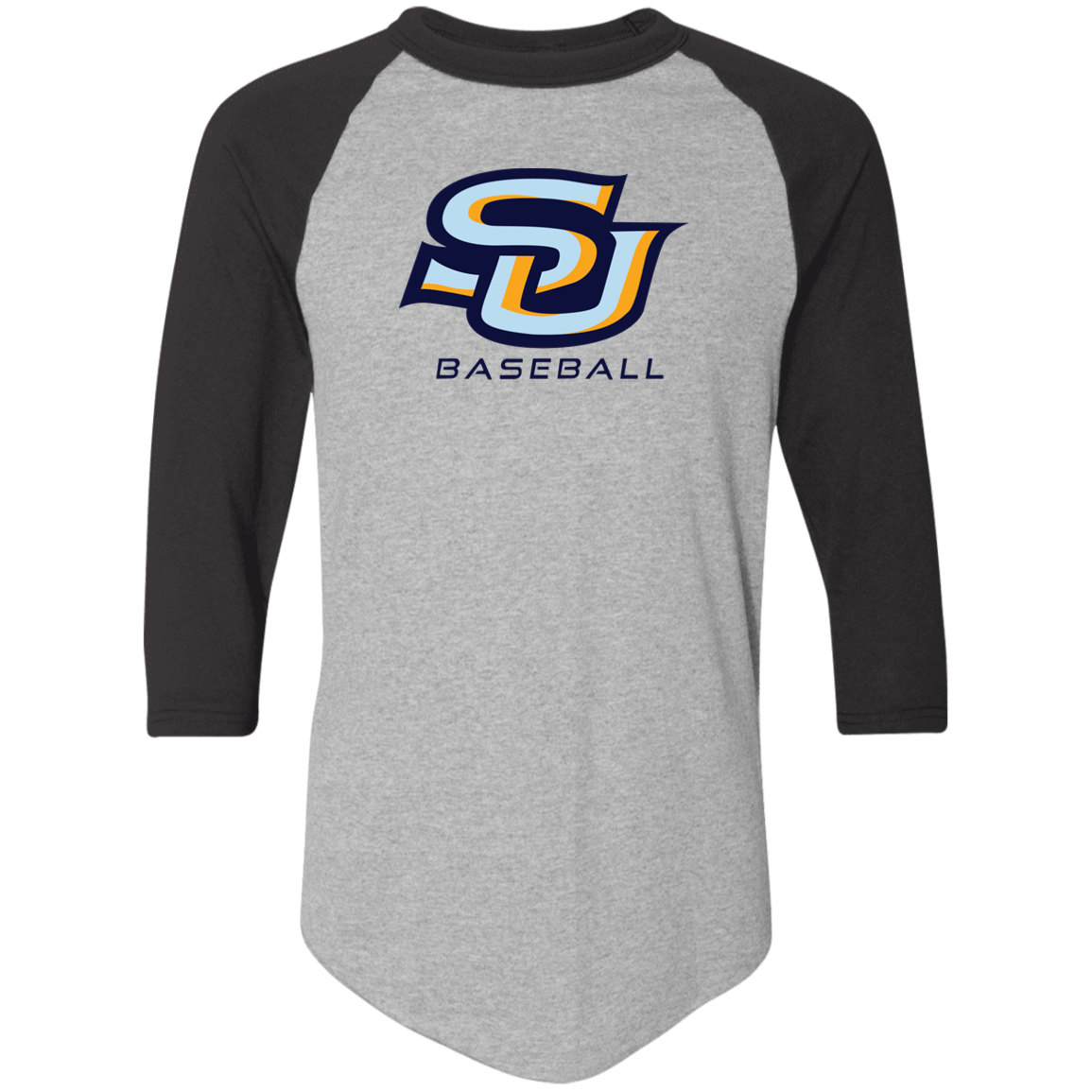 SU Baseball 4420 Colorblock Raglan Jersey