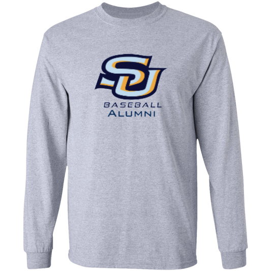 SU BB Alum Navy G240 LS Ultra Cotton T-Shirt