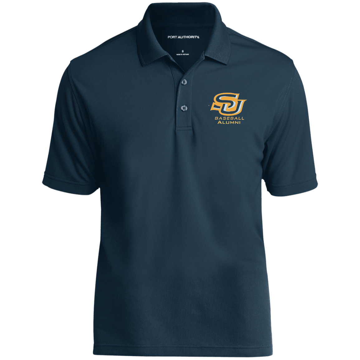 SU BB Alum Gold K110 Dry Zone UV Micro-Mesh Polo