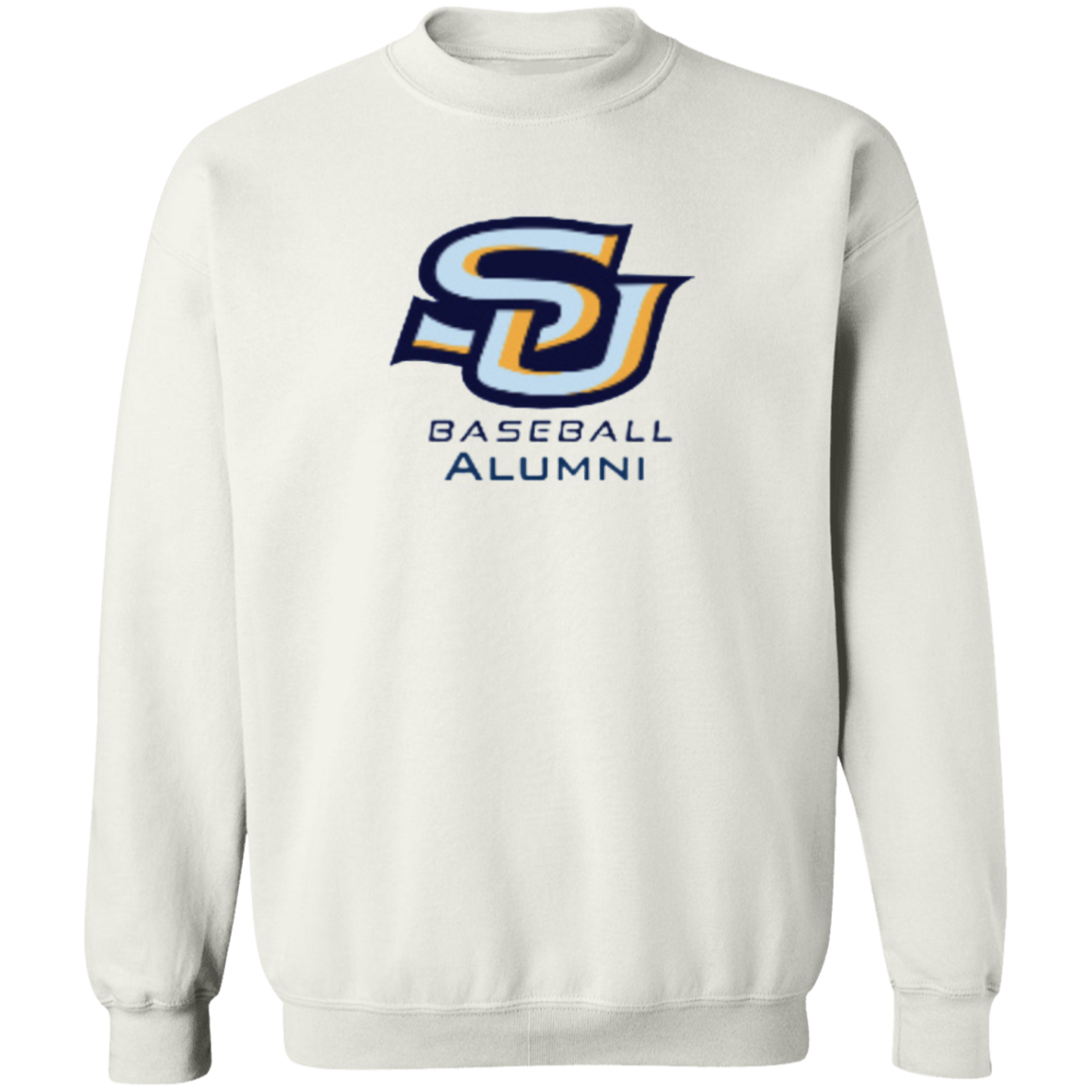 SU BB Alum Navy G180 Crewneck Pullover Sweatshirt