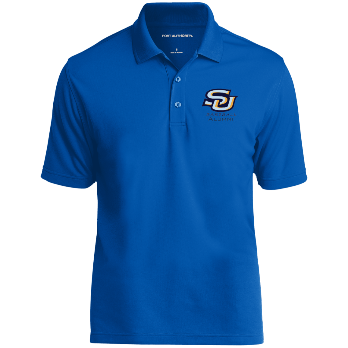 SU BB Alum Navy K110 Dry Zone UV Micro-Mesh Polo
