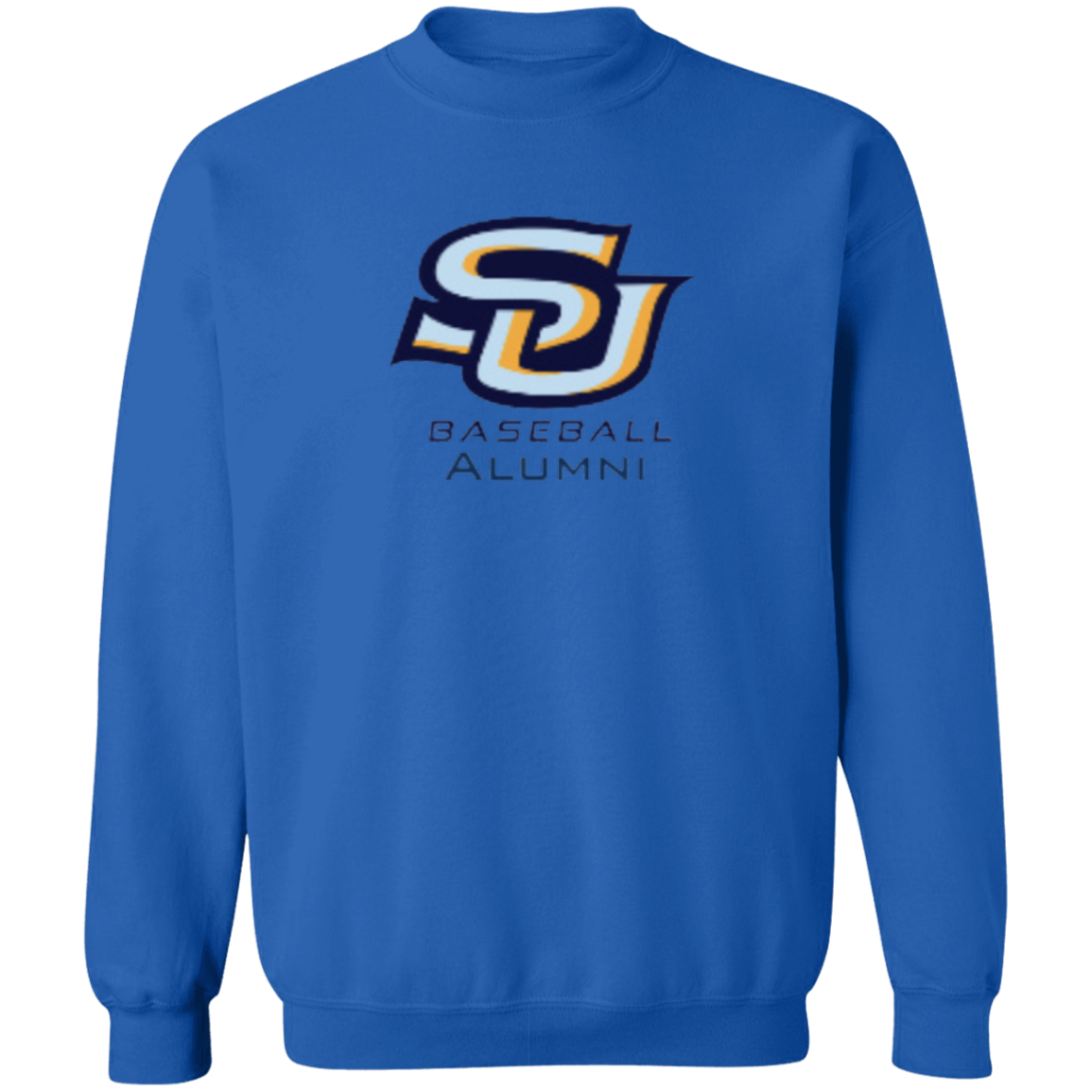 SU BB Alum Navy G180 Crewneck Pullover Sweatshirt