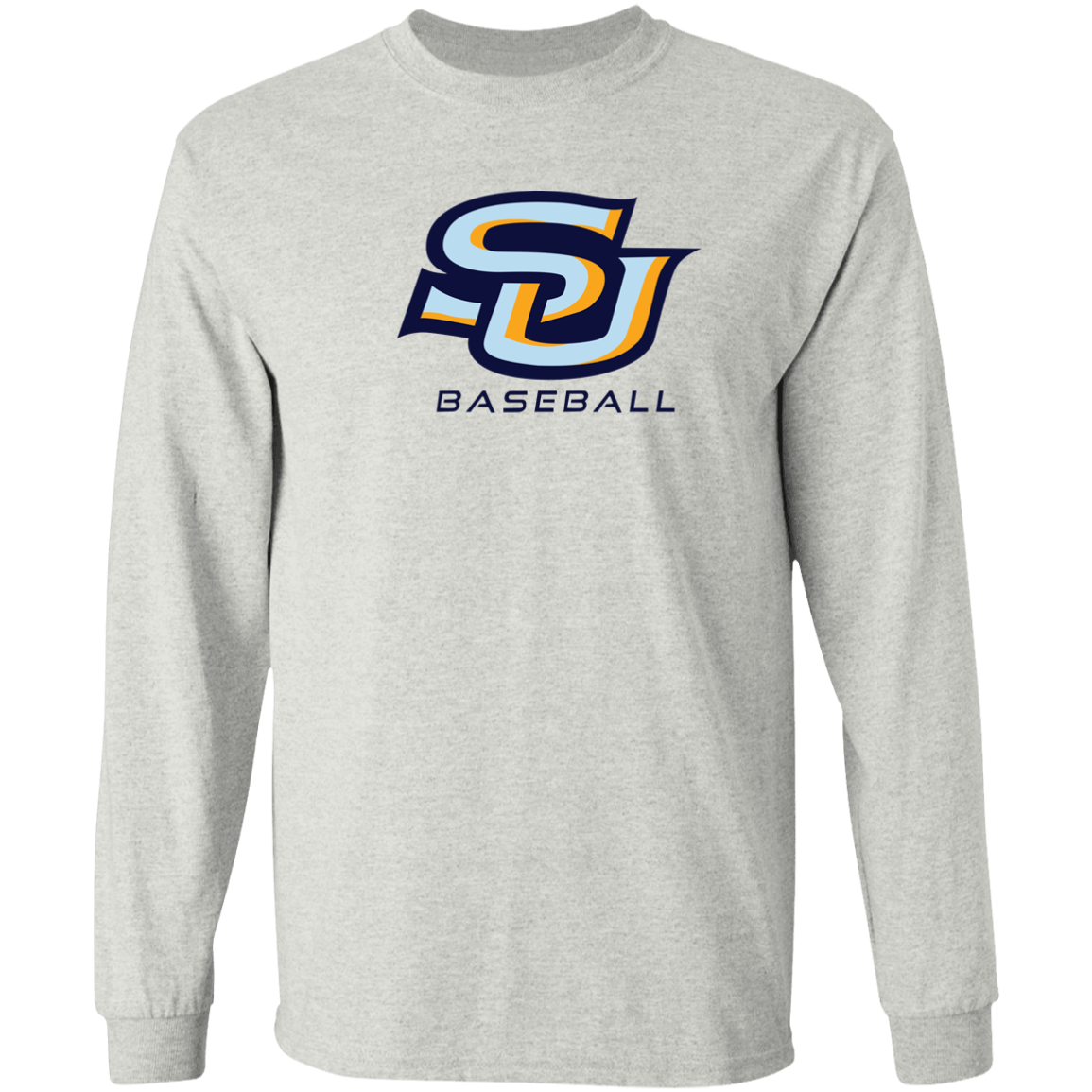 SU Baseball navy G540 LS T-Shirt 5.3 oz.