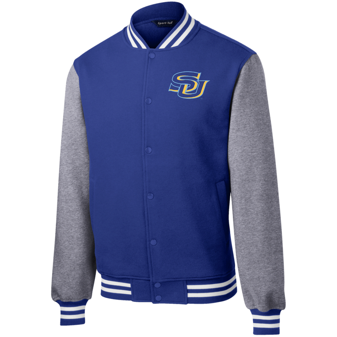 SU ST270 Fleece Letterman Jacket