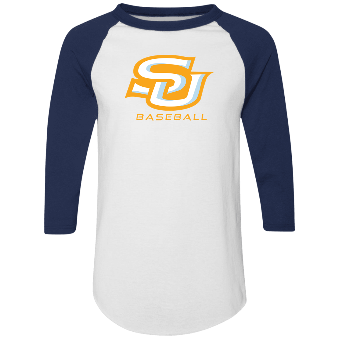 SU Baseball 4420 Colorblock Raglan Jersey