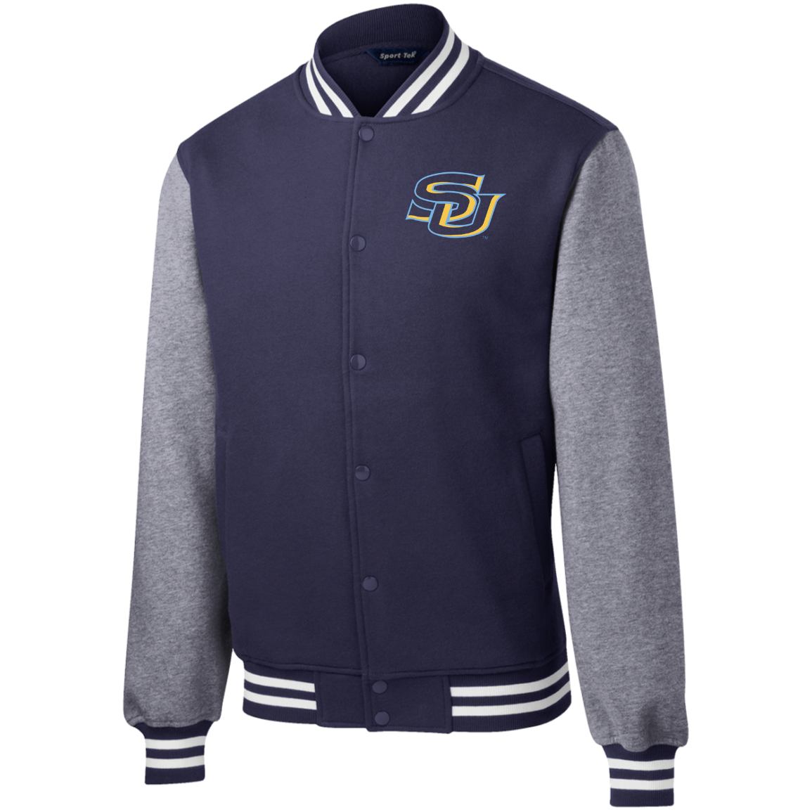 SU ST270 Fleece Letterman Jacket