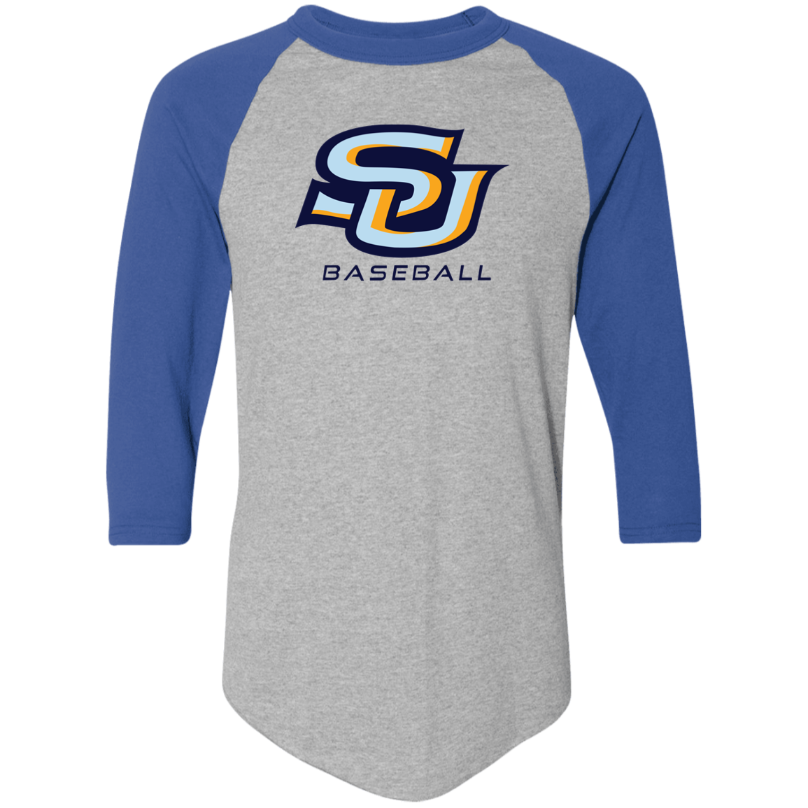 SU Baseball 4420 Colorblock Raglan Jersey