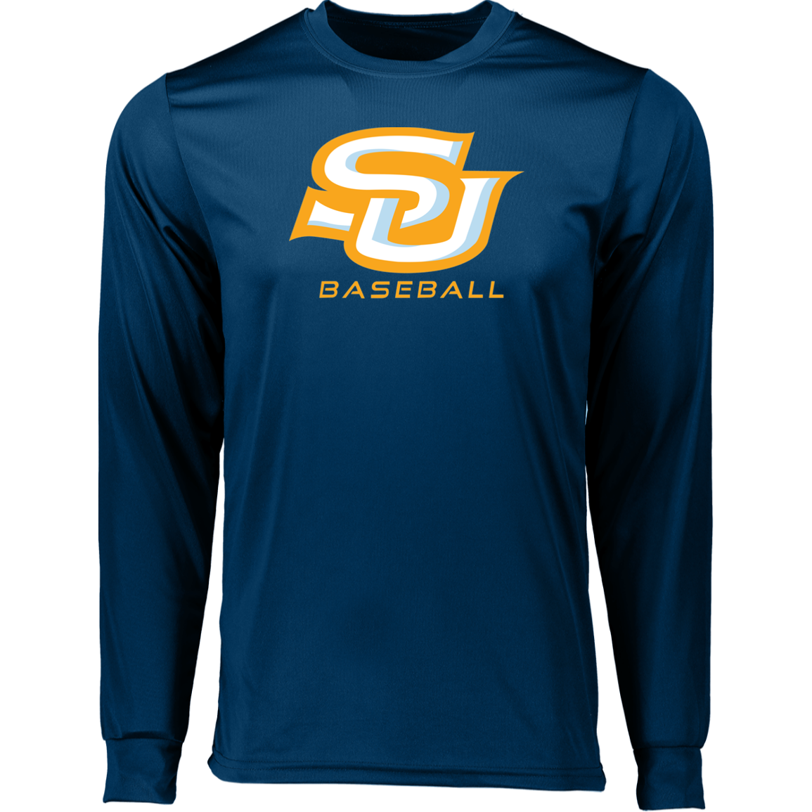 SU Baseball 788 Long Sleeve Moisture-Wicking Tee