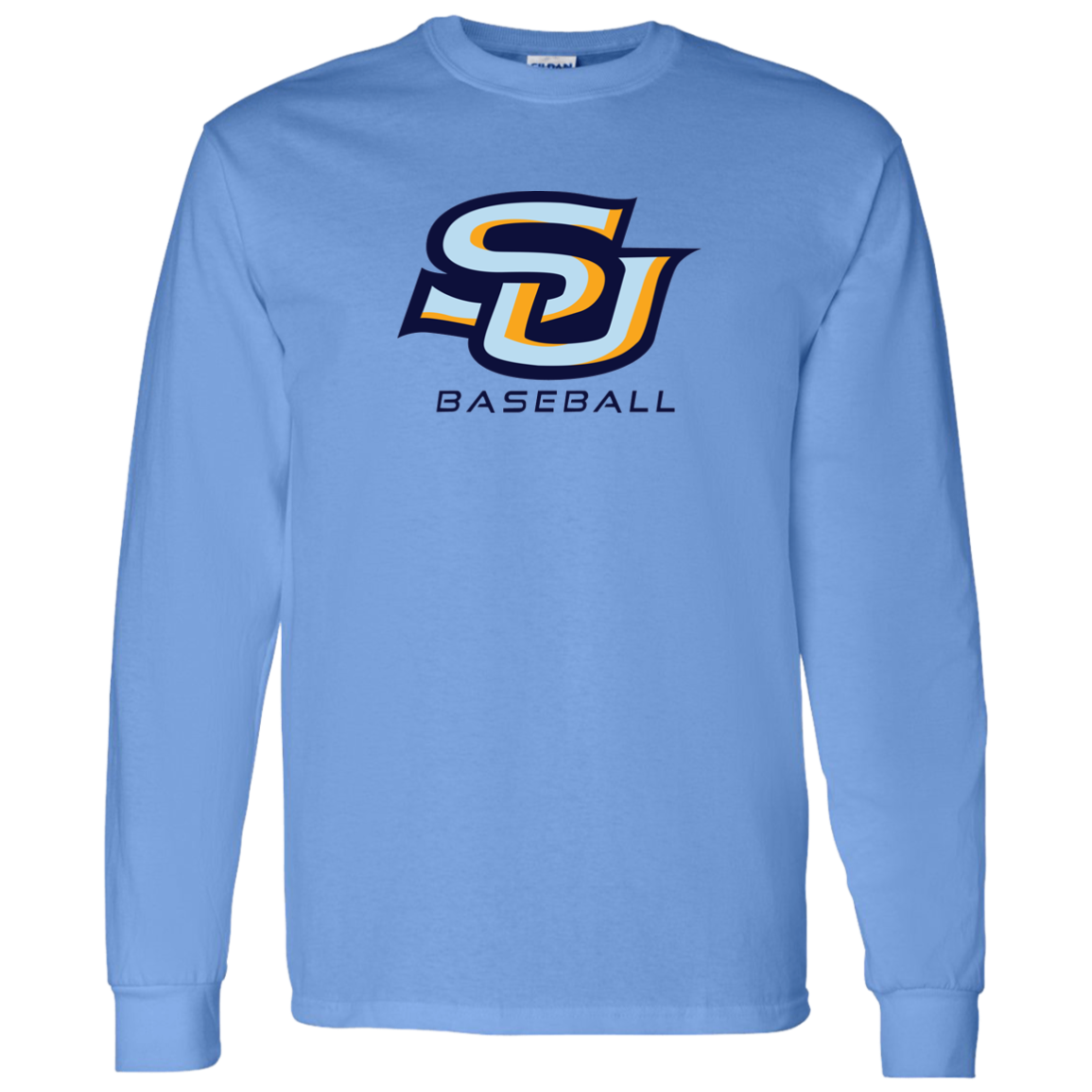 SU Baseball navy G540 LS T-Shirt 5.3 oz.