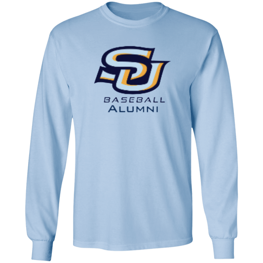 SU BB Alum Navy G540 LS T-Shirt 5.3 oz.