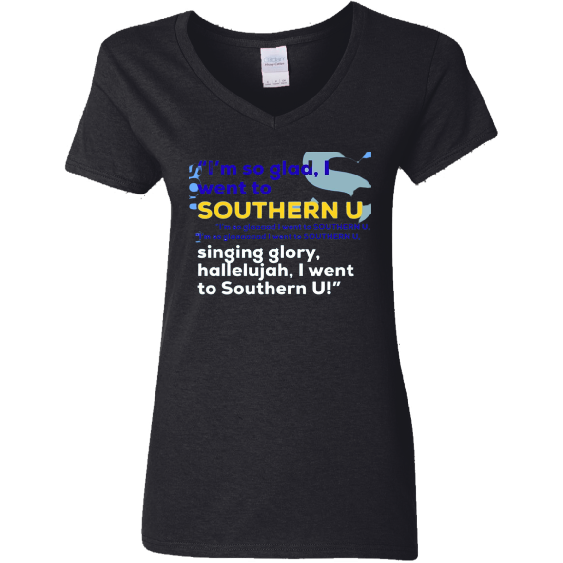 I'm So Glad.....G500VL Ladies' 5.3 oz. V-Neck T-Shirt