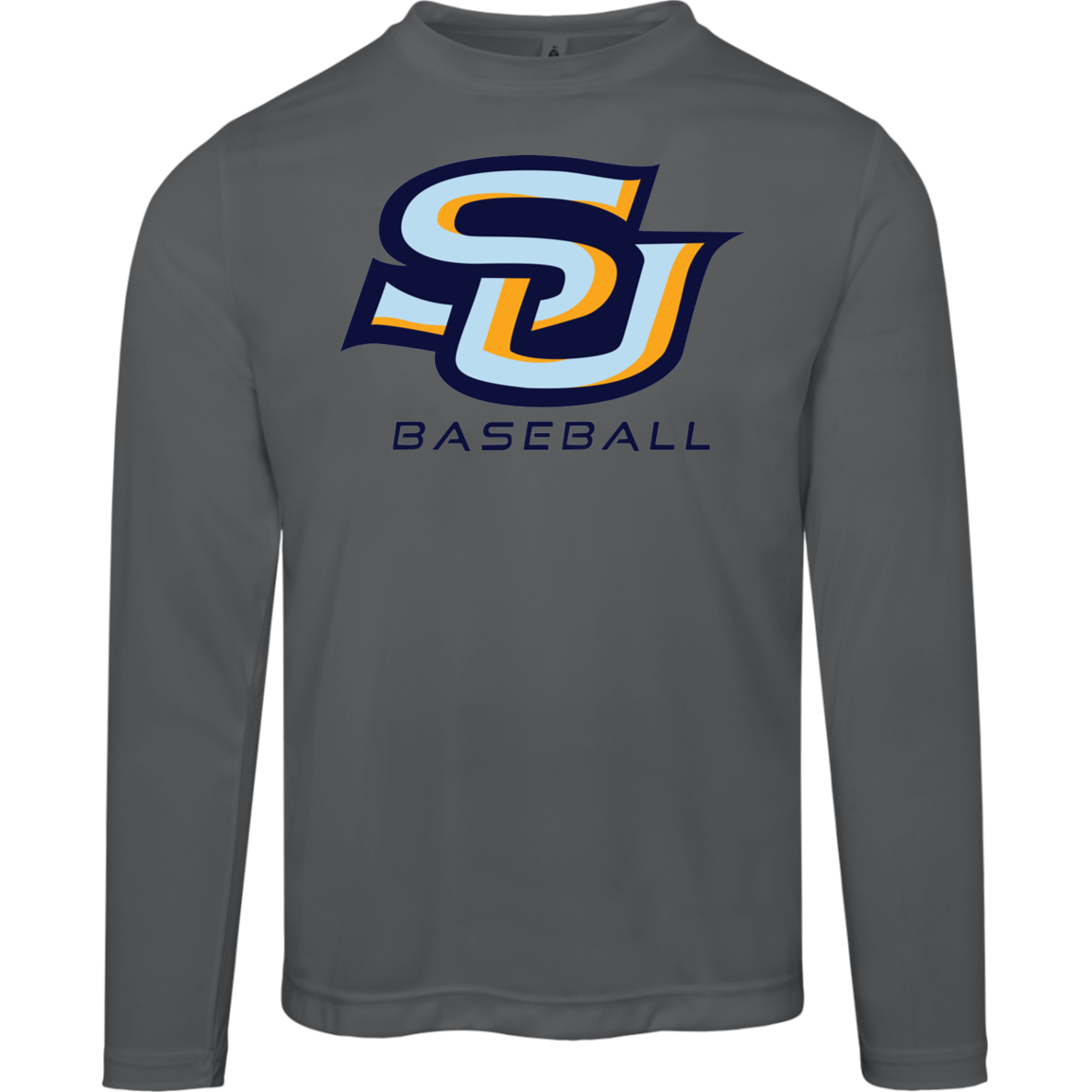 SU Baseball Navy TT11L Team 365 Mens Zone Long Sleeve Tee