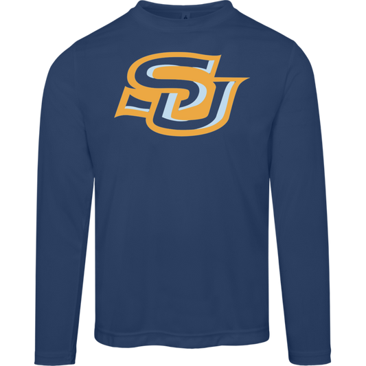 SU logo TT11L Team 365 Mens Zone Long Sleeve Tee