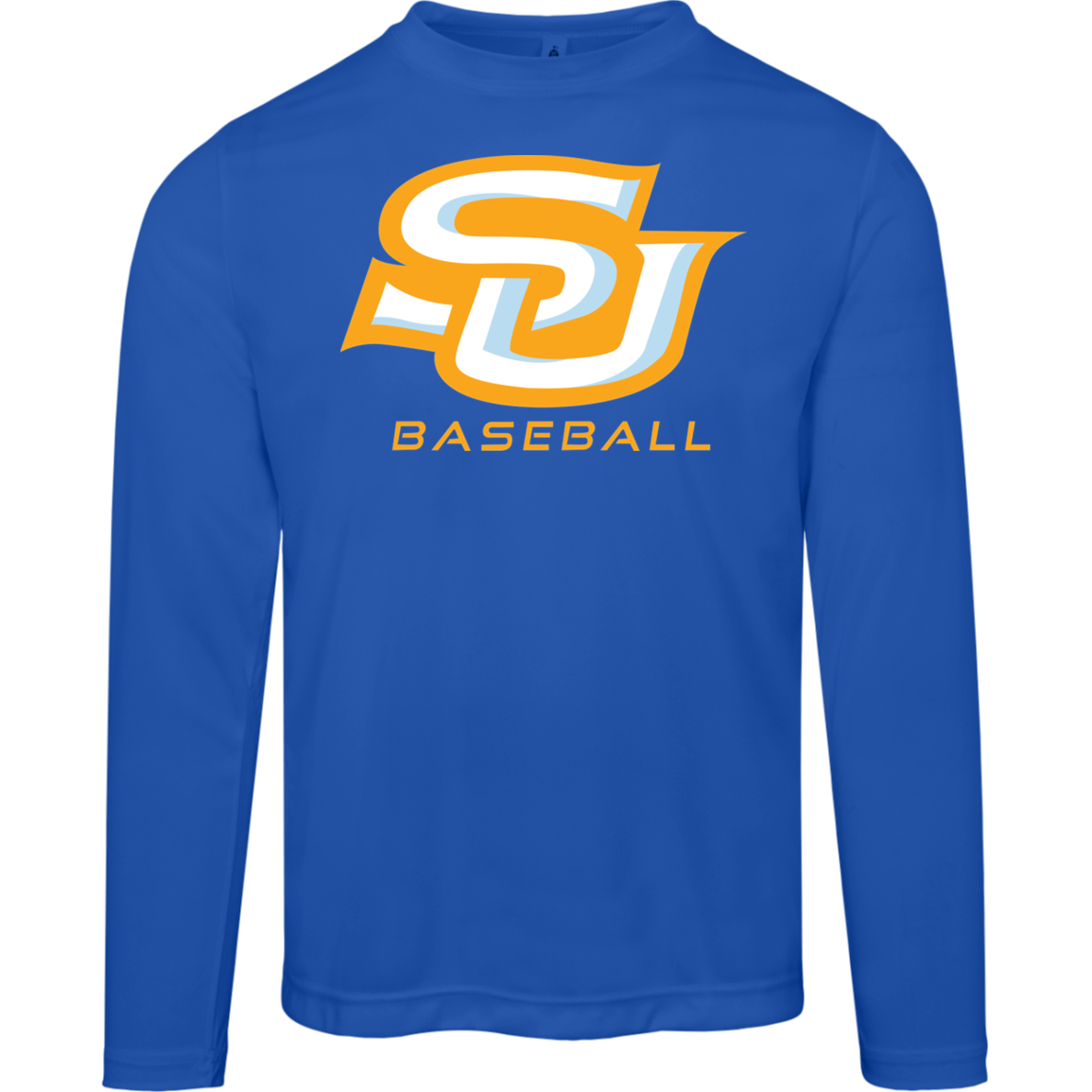 SU Baseball Gold TT11L Team 365 Mens Zone Long Sleeve Tee