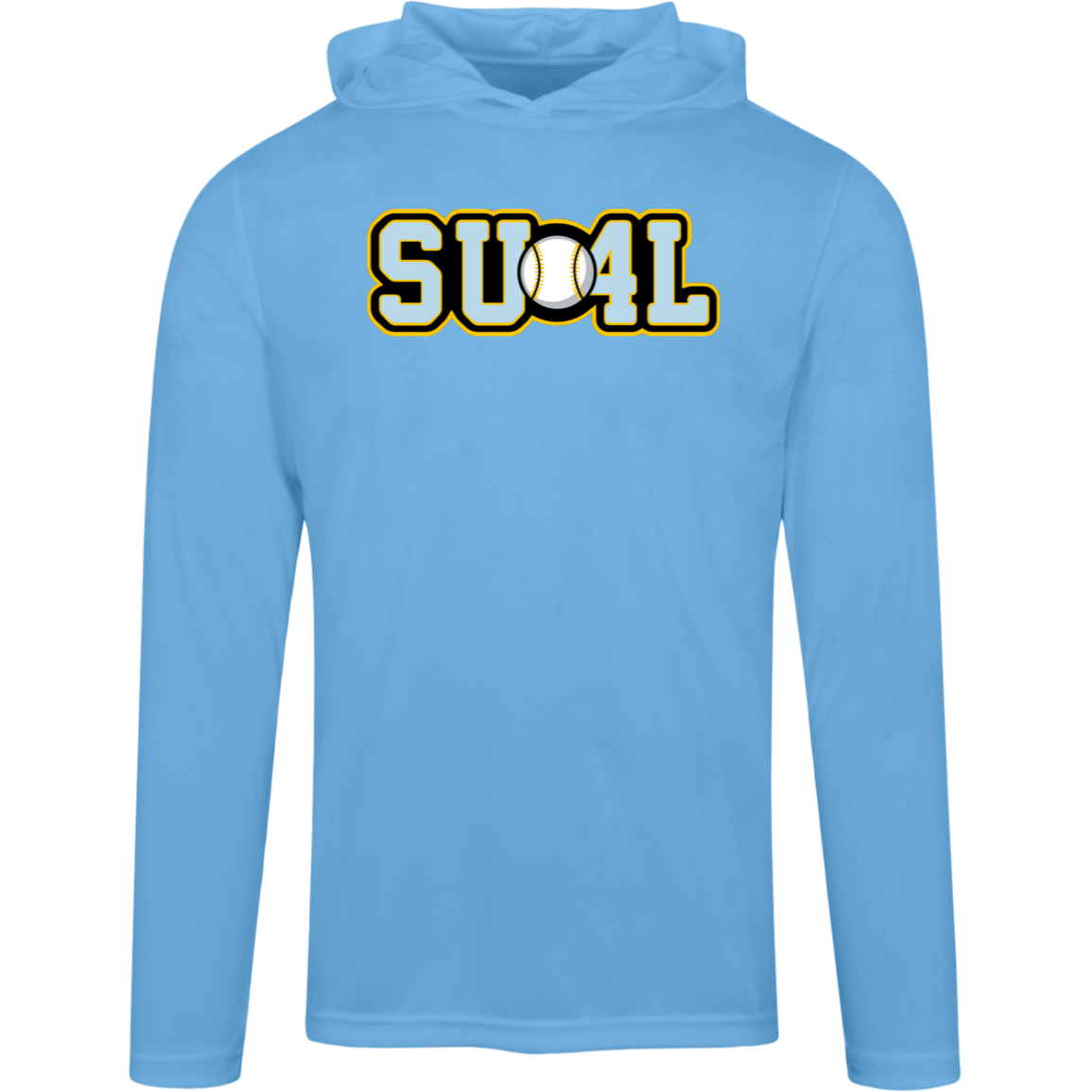 SU Baseball 4L TT41 Team 365 Mens Zone Hooded Tee