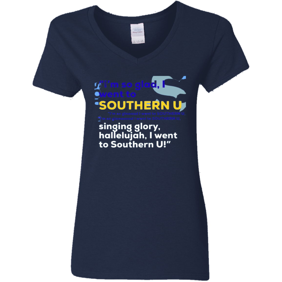 I'm So Glad.....G500VL Ladies' 5.3 oz. V-Neck T-Shirt