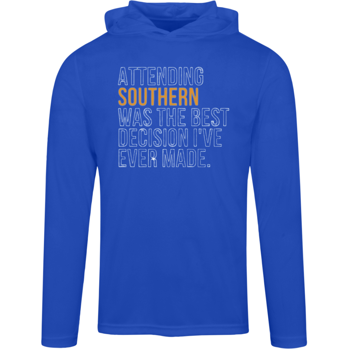 Attending Southern...... TT41 Team 365 Mens Zone Hooded Tee