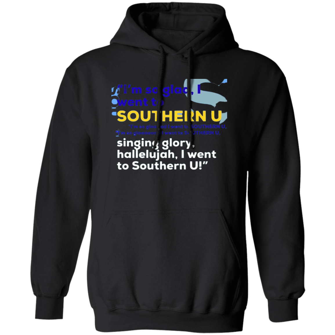 I'm So Glad.....G185 Pullover Hoodie