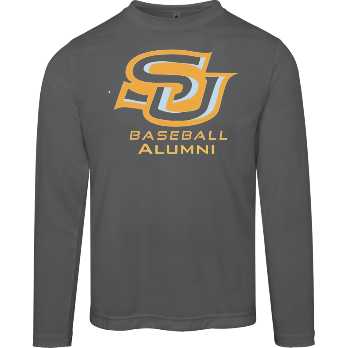 SU Baseball Alumni Gold TT11L Team 365 Mens Zone Long Sleeve Tee