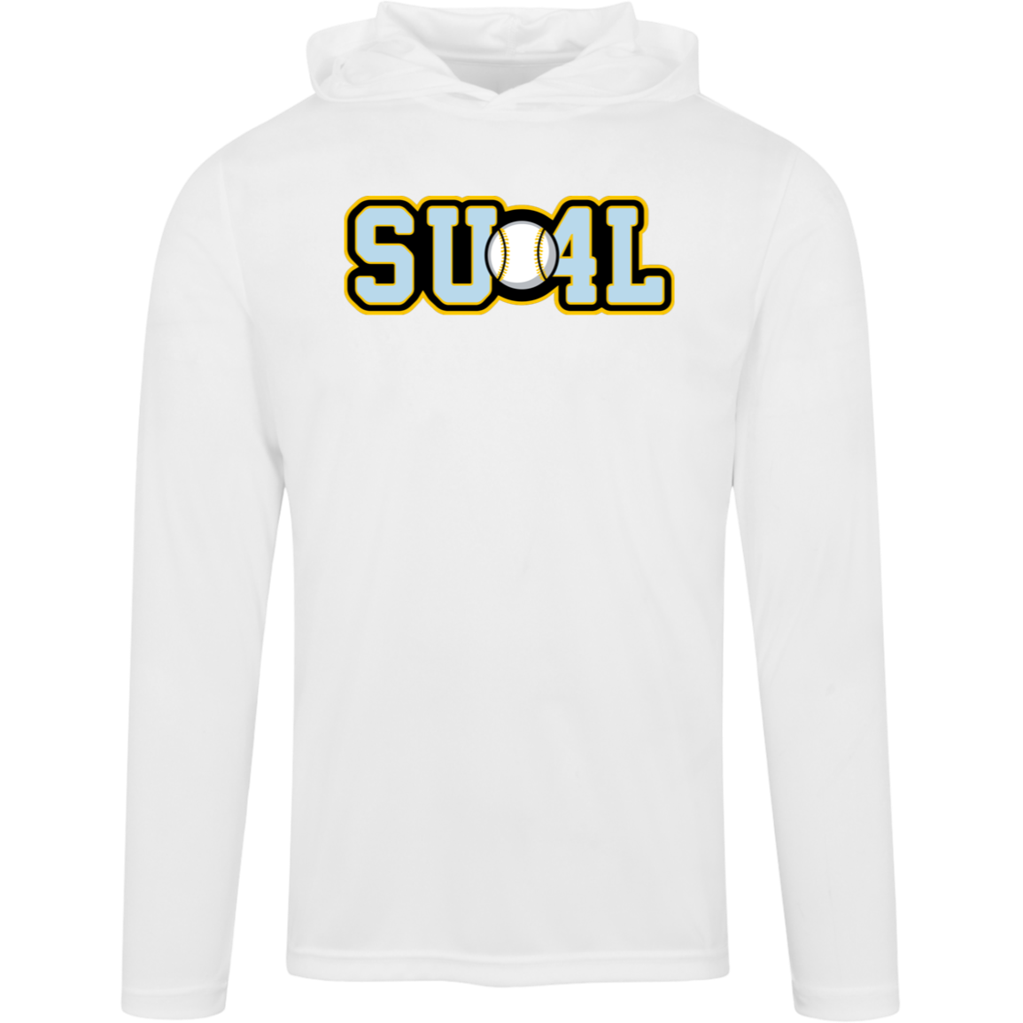 SU Baseball 4L TT41 Team 365 Mens Zone Hooded Tee