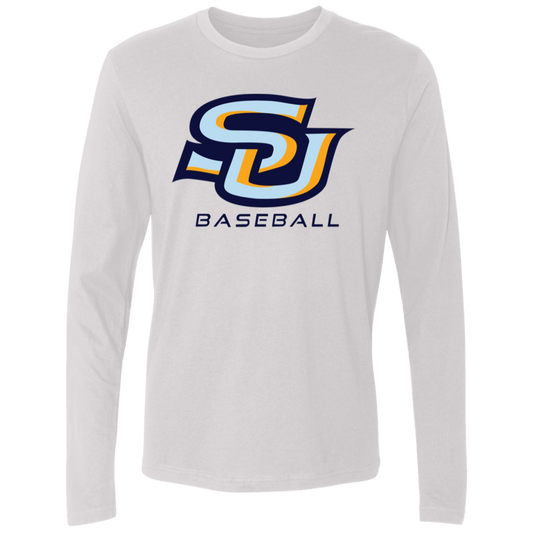 SU Baseball Navy NL3601 Men's Premium LS