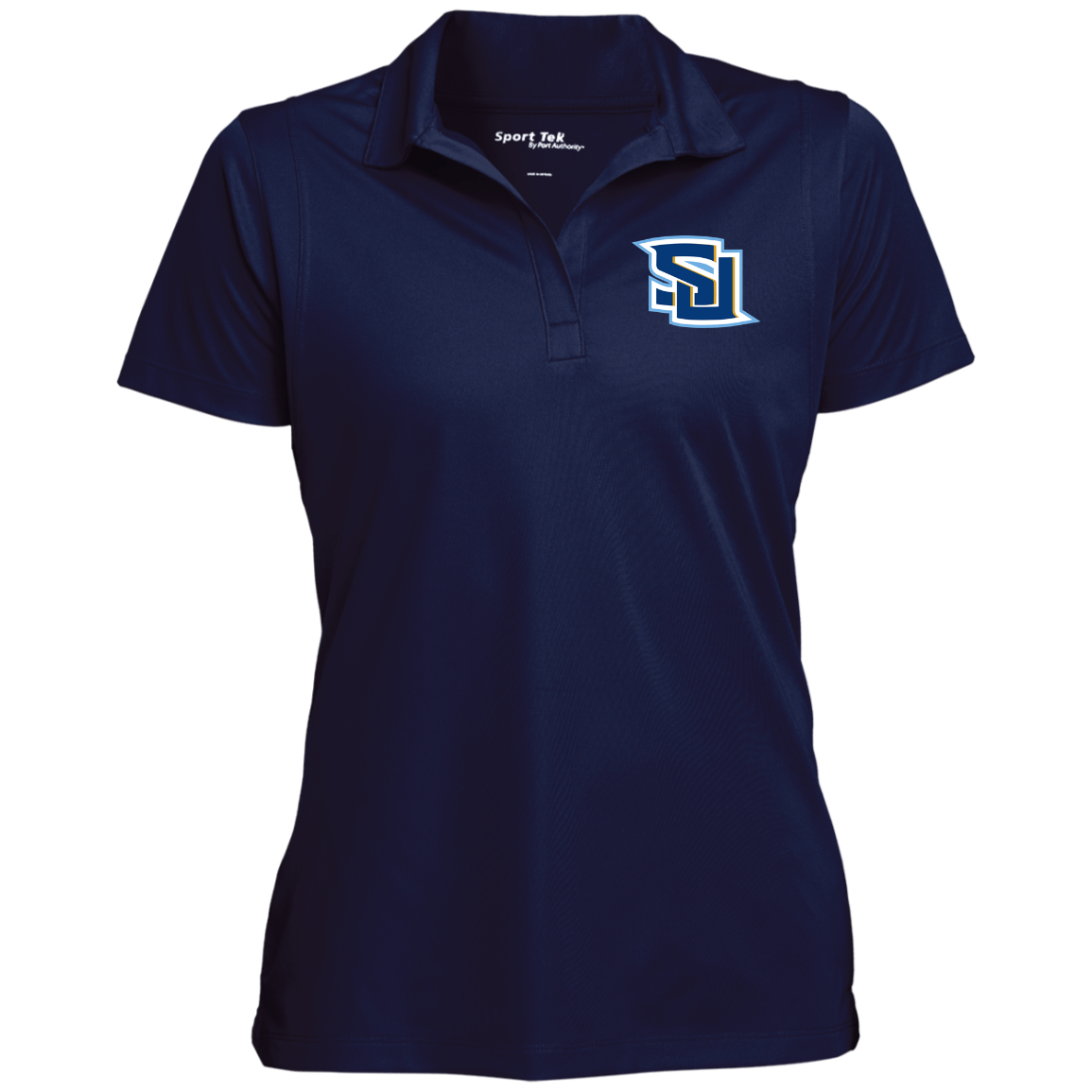 SU point blue LST650 Ladies' Micropique Sport-Wick® Polo