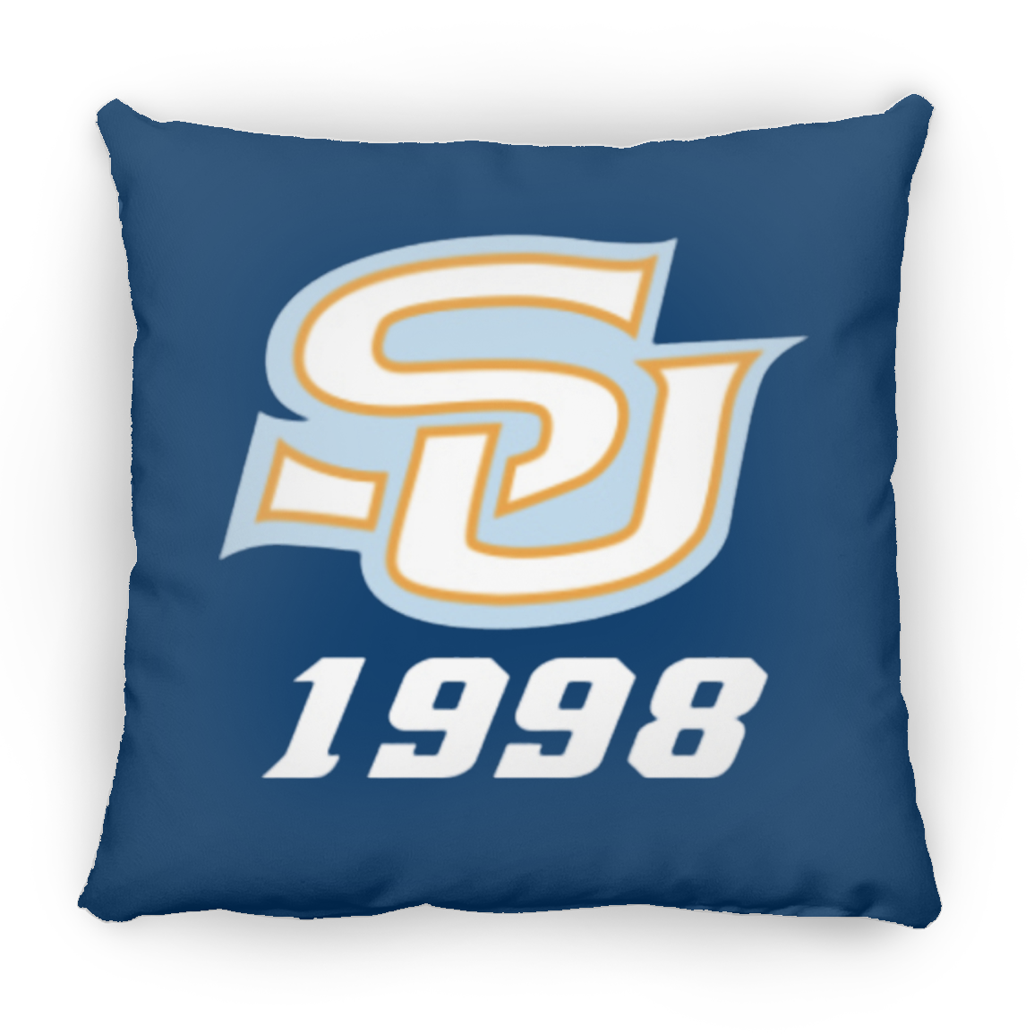 SU Alum 1998 ZP14 Small Square Pillow