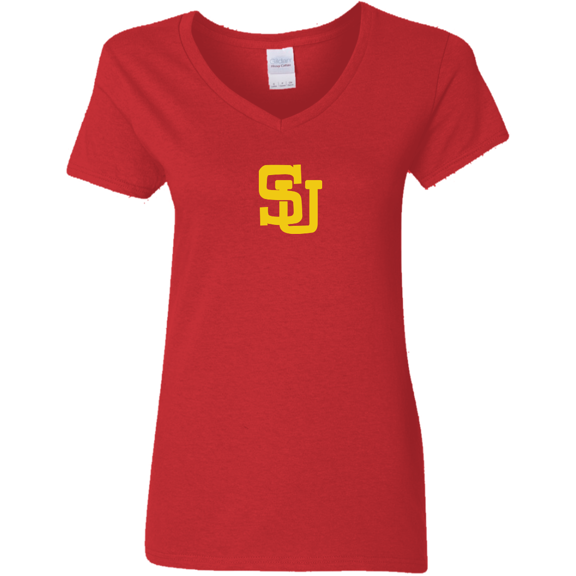 SU 1987 Edition G500VL Ladies' 5.3 oz. V-Neck T-Shirt