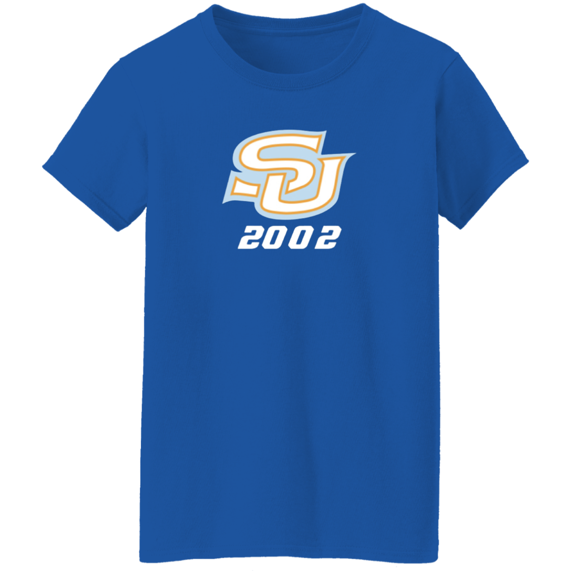SU c/o 2002 G500L Ladies' 5.3 oz. T-Shirt