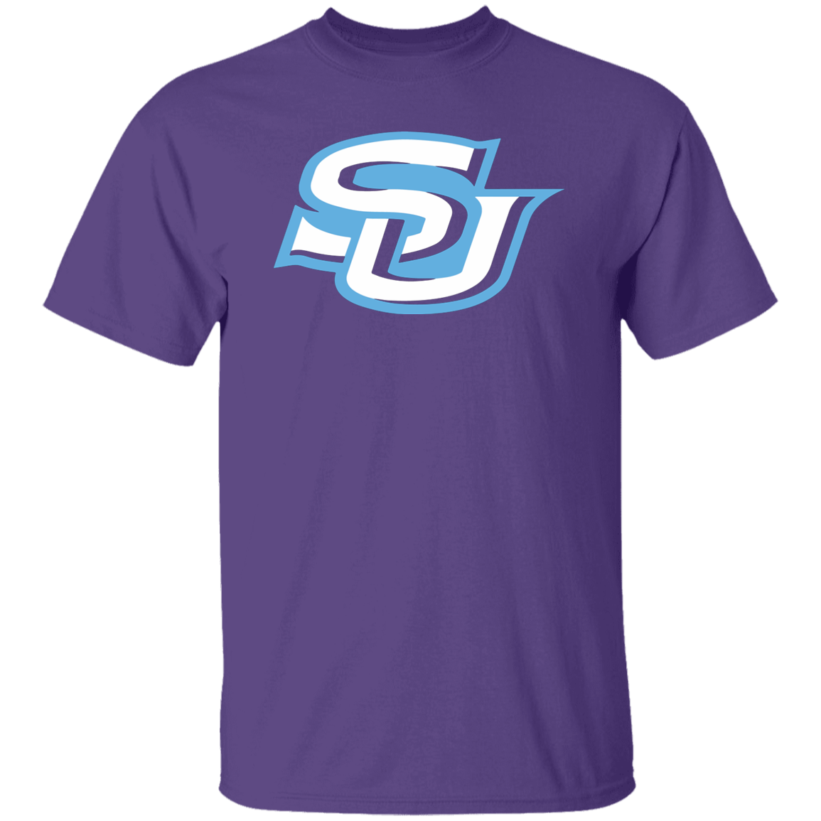 SU white/blue Logo G500 5.3 oz. T-Shirt