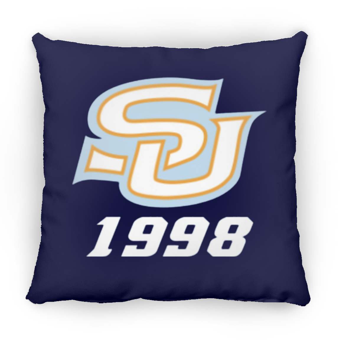SU Alum 1998 ZP14 Small Square Pillow