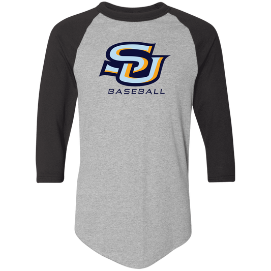SU Baseball 4420 Colorblock Raglan Jersey