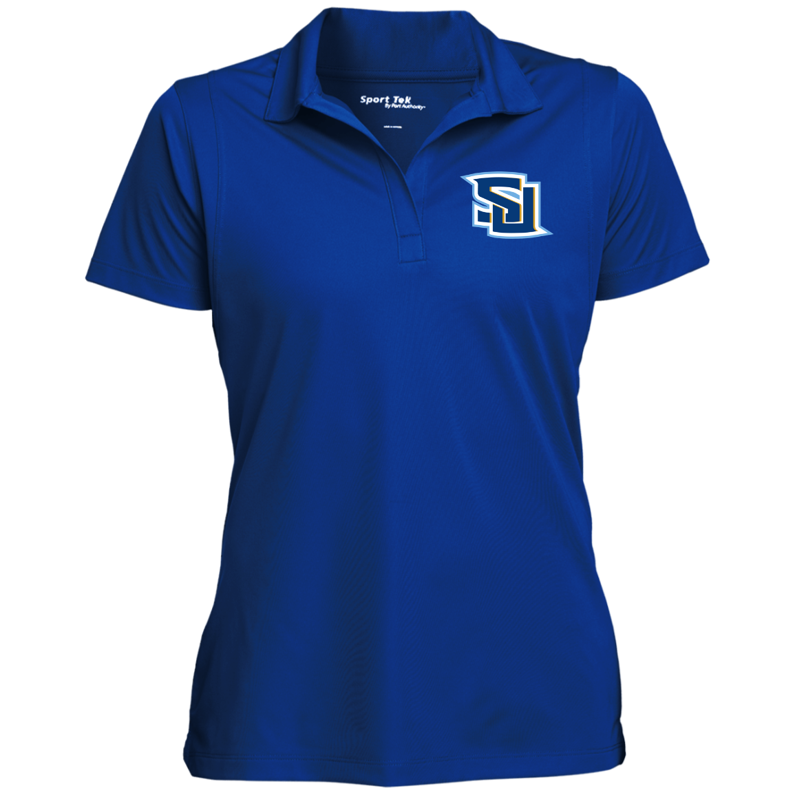 SU point blue LST650 Ladies' Micropique Sport-Wick® Polo